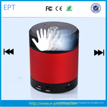 Красная круглая форма Портативный жест рукой Bluetooth-громкоговоритель (EB-06)